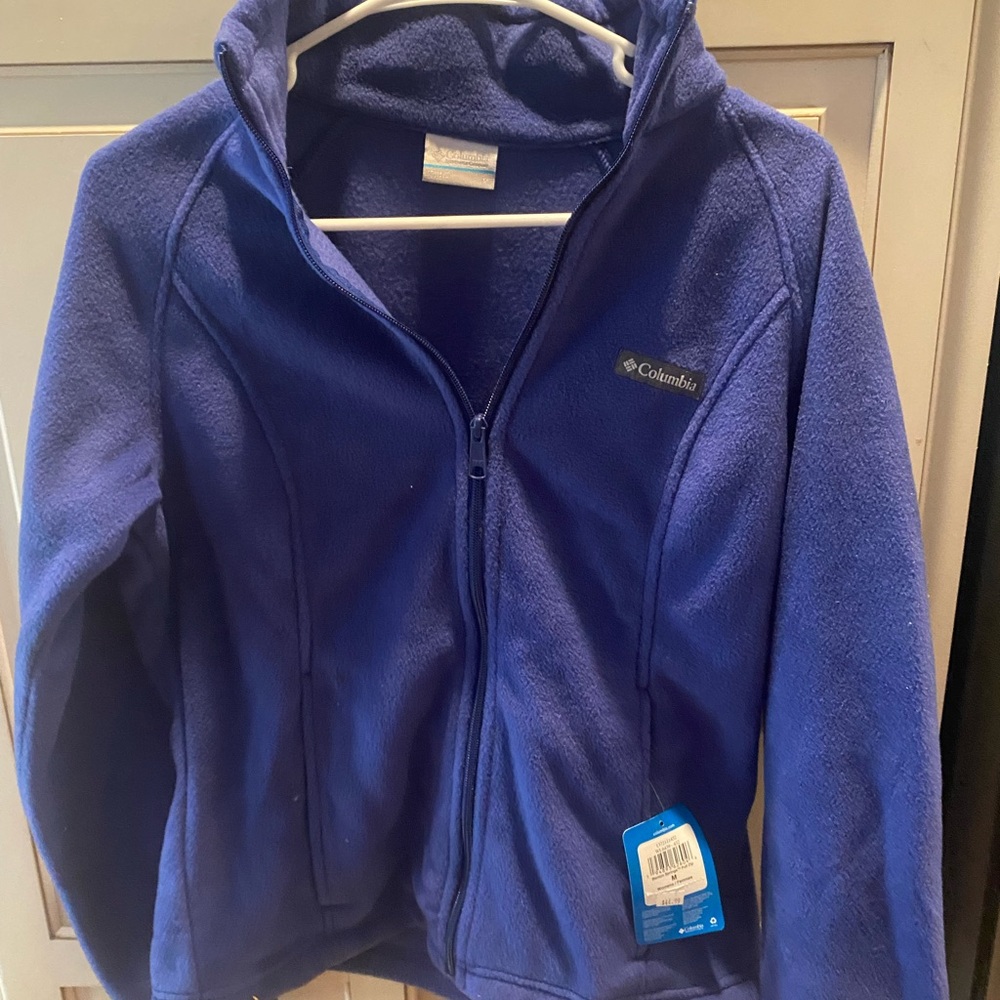 Columbia Women's Blue Full Zip Jacket